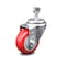 Service Caster 3.5 Inch Red Polyurethane Wheel Swivel 1/2 Inch Threaded Stem Caster SCC SCC-TS20S3514-PPUB-RED-121315 - alternate 1